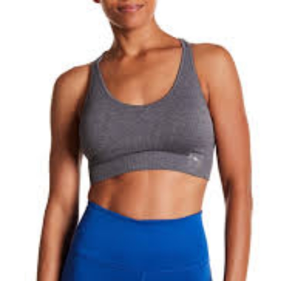 NWT Puma seamless ribbed sports bra w. criss-cross back - Picture 2 of 7